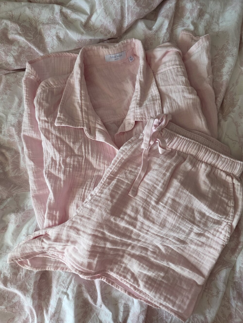 Little Moon Sail shorts + button down